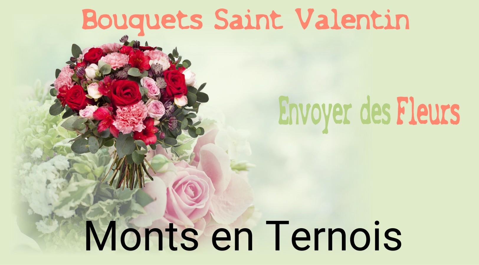 Roses de Saint-Valentin livrées à Monts-en-Ternois